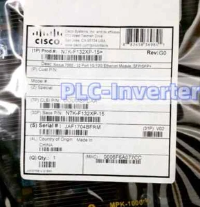 NUEVO Módulo Ethernet Cisco N7K-F132XP-15 Nexus 7000 32 puertos 1G/10G envío gratuito/ - Imagen 1 de 10