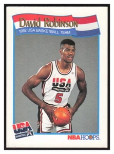 1991-92 Hoops #583 David Robinson - Picture 1 of 2