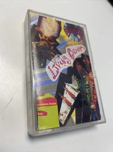 LIVING COLOUR TIME'S UP Cassette Tape OG 1990 Funk Metal Rare - Picture 1 of 10