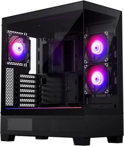 XT View, Mid-Tower Gaming Chassis, Tempered Glass Front and Side Window, USB-C 3 - Picture 1 of 11