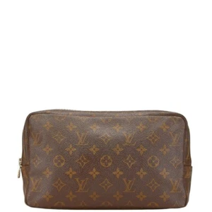 LOUIS VUITTON Monogram Truth Wallet 28 Businesstasche Clutch Tasche M47522 【Gebraucht】 - Bild 1 von 13