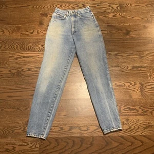 Vintage 90s Chic Womens Blue Jeans, USA, Size 7 Tall - Picture 1 of 10