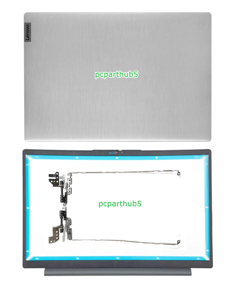 New Lenovo IdeaPad 3-15ADA6 15ALC6 3-15ITL6 LCD Back Cover Top Case Bezel Hinges - Image 1 of 1