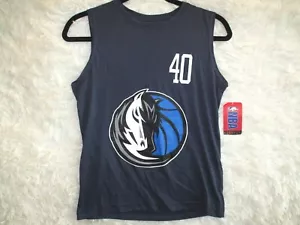 Dallas Mavericks Harrison Barnes #40 Youth Basketball Tank Top Shirt Blue *NwT - Picture 1 of 8