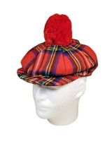 Tartan Newsboy Cap Hat By Foxhunter 