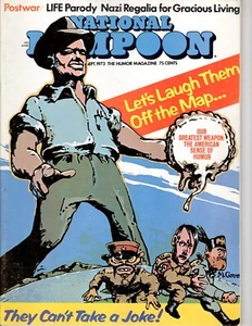 National Lampoon Humor Magazine September 1973 Postwar Life Parody Nazi Regalia - Picture 1 of 1