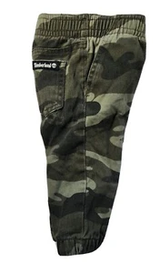 TIMBERLAND Pantaloni Mimetici Mimetici Vita Elastica Tasche Jogger TAGLIA 6/9 MESI - Foto 1 di 7
