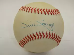 WILLIE STARGELL BECKETT BAS CERTIFIED SIGNED ONL BASEBALL AUTOGRAPHED #C06991 - Picture 1 of 3