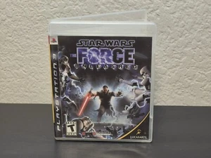 PS3 Star Wars The Force Unleashed Spiel komplett CIB + Handbuch Action Abenteuer - Bild 1 von 3