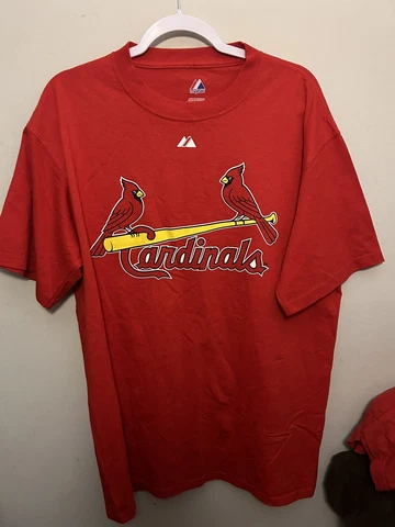 St. Louis Cardinals | Men’s Large #4 Yadier Molina T-Shirt New With No Tag Cover