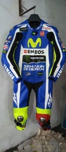 Yamaha Valentino Rossi ENEOS Monster Motorbike Racing Leather-Suit EU/M - Foto 1 di 5