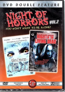 Night Of Horrors: Vol 2 [DVD] Chiller & Night Of The Living Dead - New/Sealed - Foto 1 di 2