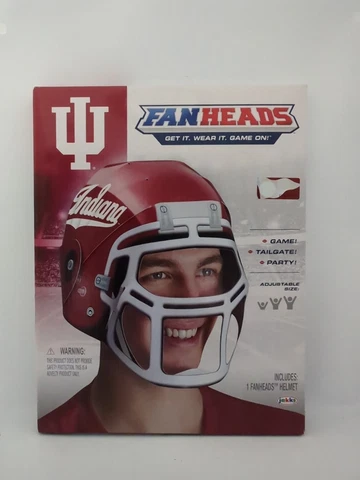 Indiana University Hoosiers (IU) Football Fanheads Helmet NEW Cover
