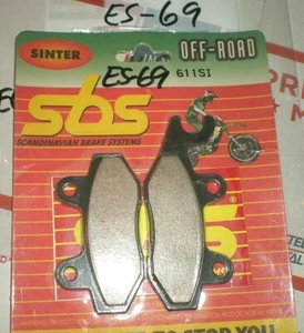SBS 611SI Brake Pads - Kawasaki KDX 200, Suzuki RM125, Yamaha YZ125 - Picture 1 of 3