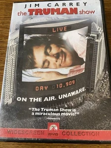 TRUMAN SHOW - (DVD, 1998) - Jim Carrey, Laura Linney, Ed Harris - Imagen 1 de 2
