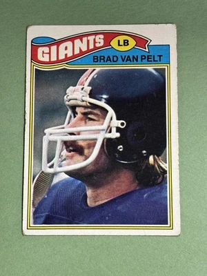 Brad Van Pelt 1977 Topps New York Giants #175 DD40 - Image 1 of 2
