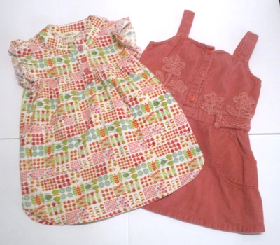 VESTIDO JUMPER 2 MENINAS ABRIL CORNELL & MATILDA JANE VELUDO ROSA TAMANHO 2 - Imagem 1 de 4