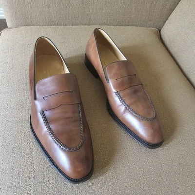 Mocasines Louis Vuitton de cuero para hombre Vendome EU 7.5/US8.5 marrón Foto 1 de 4