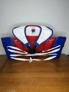 Martial Arts Reversible Chest Guard Body Protector Taekwondo Karate Size small - Picture 1 of 7