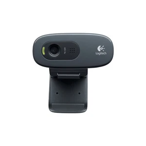 LOGITECH WEBCAM HD C270 USB 1MPX 1280X720  FLUID CRYSTAL MICROFONO INCORPORATO C - Foto 1 di 1