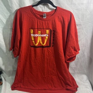McDonald’s Wcdonalds Employee T Shirt - Japanese Logo - Size 3XL - Picture 1 of 4
