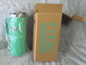 Taza de café RTIC 16 oz vaso de acero inoxidable 18/8 tapa a prueba de salpicaduras 0848 - Imagen 1 de 8