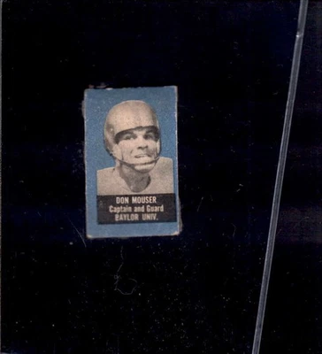 1950 Topps Fieltro Backs #59 Don Mouser RC VGEX X3556778 Foto 1 de 3