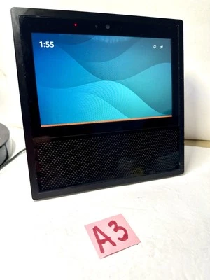 Amazon Echo Show 1st Generation Black Bluetooth Smart Speaker w/ Alexa MW46WB - Image 1 of 4