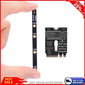 M.2 A+E To NVME SSD Adapter PCI-E 4.0 Adapter for 2230 2242 2260 2280 NVME SSD - Picture 1 of 12