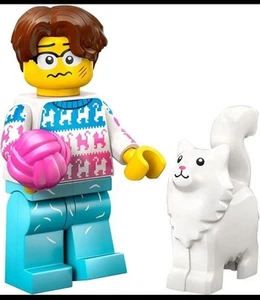 LEGO Serie 27 Minifiguras Coleccionables 71048 - Amante de los Gatos - Imagen 1 de 2