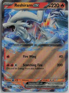 Reshiram ex Double Rare SV09: Journey Together 030/159 NM - Picture 1 of 2