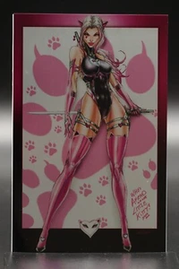 Miss Meow (2022) #1 Jamie Tyndall Metal Virgin Variant Merc Publishing NM - Picture 1 of 3