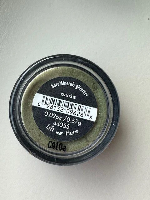 bareMinerals Eyecolor Glimmer Eye Shadow OASIS 0.57 g / 0.02 oz ~ Sealed - Image 1 of 1