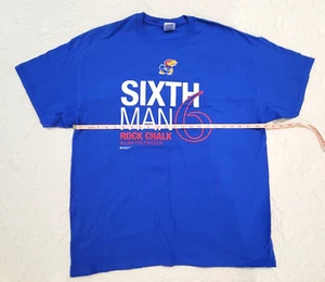 KANSAS JAYHAWKS Sixth Man Shirt ROCK CHALK Gr. XL - NEU - Bild 1 von 6