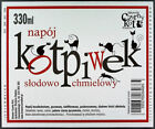 Poland Brewery Czarny Kot Kotpiwek Beer Label Microbrewery Cat Katze 62.1