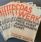 Das Werk Architektur Freie Kunst Angewandt Kunst All 12 Issues for 1930