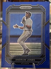 Andruw Jones 2023 Prizm Baseball SSP BLUE /149 Prizm Card #246 HOF? Braves Yanks