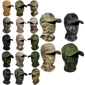 Unisex Mujeres Hombres Cubierta Completa 1 Pieza Gorra de Pesca Suave Sombreado Camuflaje Sombrero Duradero - Imagen 1 de 60