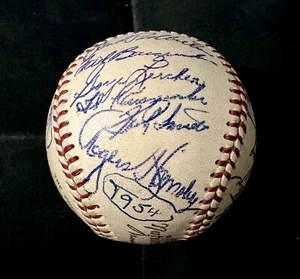 1953 Cincinnati Reds Signed ONL Baseball. Rogers Hornsby. JSA. High Grade - Picture 1 of 7