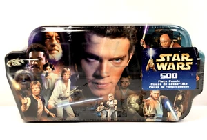 Star Wars 2002 Collectible HEROES 500 Pc Puzzle Metal Collector's Tin NEW SEALED - Picture 1 of 2