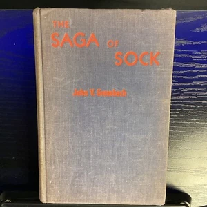 SAGA OF SOCK BY John Grombach SIGNED 1949 1st Ed HC The Story Of Boxing - Picture 1 of 11
