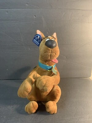 Nuevo Con Etiqueta Applausos 10.75" Scooby Doo Perro Peluche Hanna Barbera 1998 Foto 1 de 4