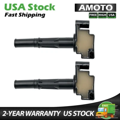 2PCS Ignition Coil For Replacement Toyota Paseo Tercel 1995-1999 L4 1.5L UF170 - Image 1 of 4