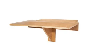 Holz Wand Klapptisch schwebend - 60 x 40 cm - Hänge Küchen Ess Bistro Tisch - Bild 1 von 4