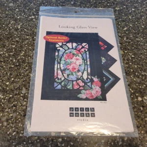 Looking Glass View Wallhanging Quilt Pattern Patch Works Studio Stained PS-160 - Picture 1 of 2