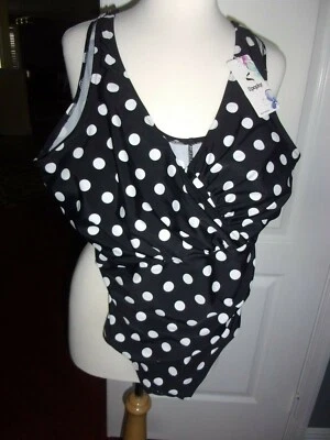 Traje de baño Upopby de una pieza a lunares TALLA 18 Foto 1 de 2