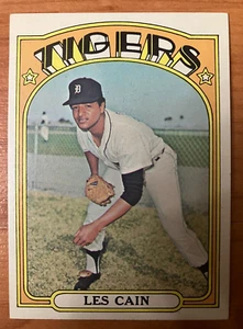 DETROIT TIGERS: 1972 Topps #783 Les Cain High Number - EX+ - Picture 1 of 1
