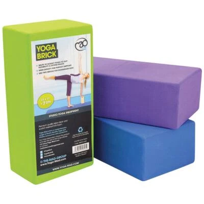 Fitness-Mad Hi-density Yoga Brick -DS - Image 1 of 3
