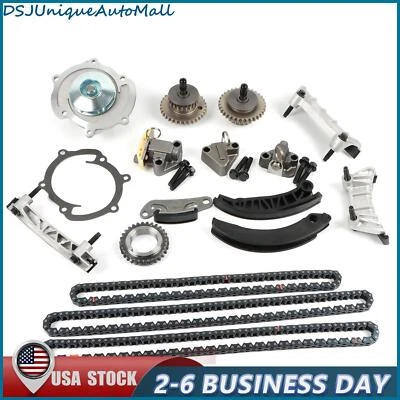 For 2007-2011 Cadillac STS 11-15 GMC Acadia 3.6L V6 Timing Chain Kit Water Pump - Image 1 of 4