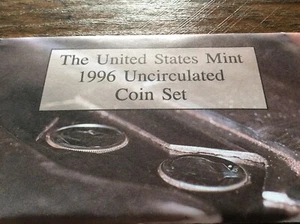Juego como nuevo - 1996 con moneda de diez centavos West Point (MS90-161) - Imagen 1 de 4